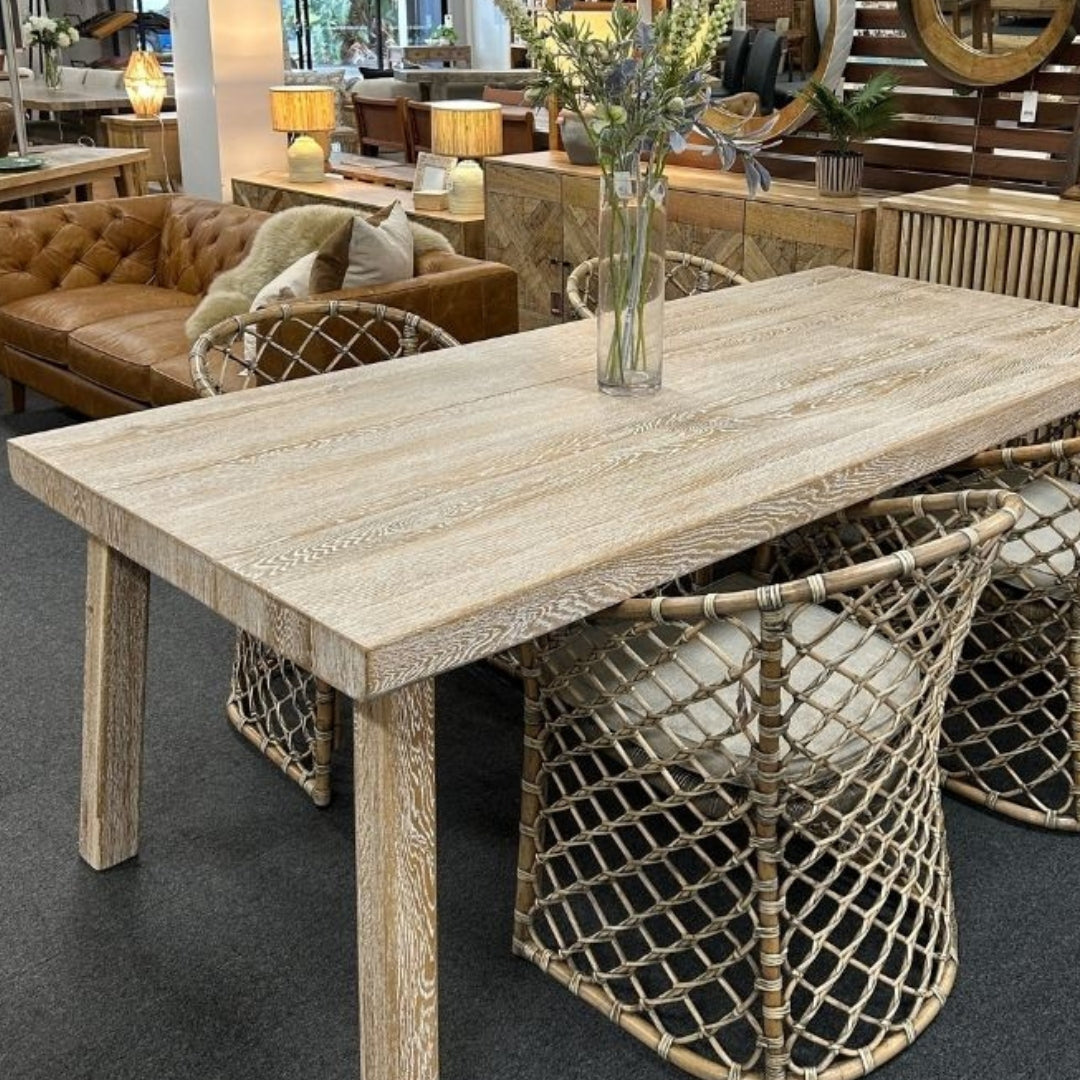 Plank Oak Dining Table