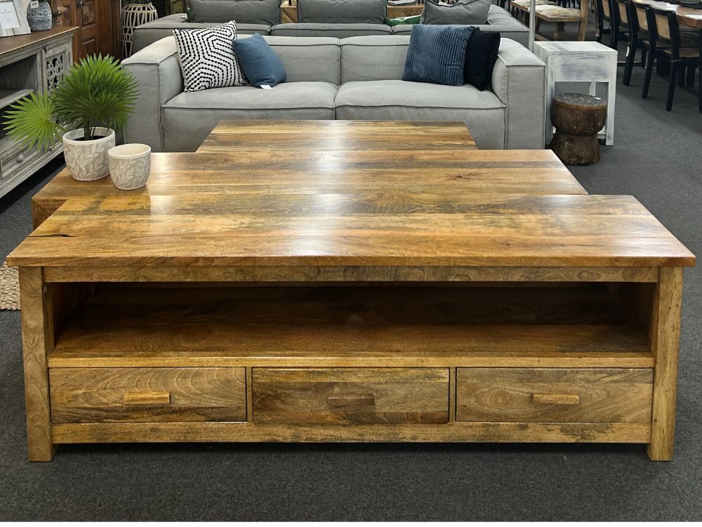 Viva TV Cabinet 3 Bottom Drawers with Back