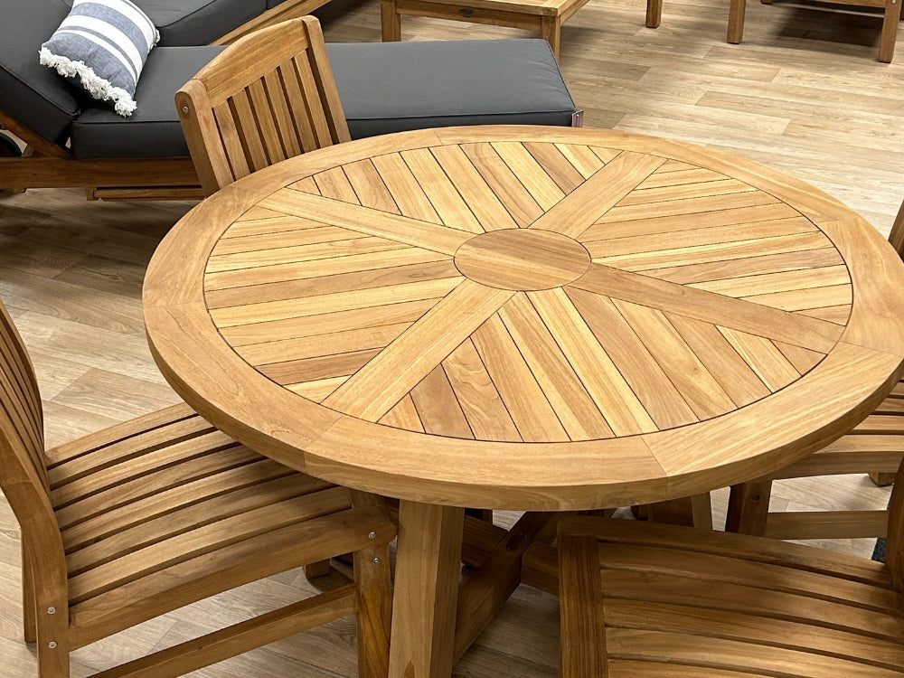 Hawaii Teak Rnd Din Table