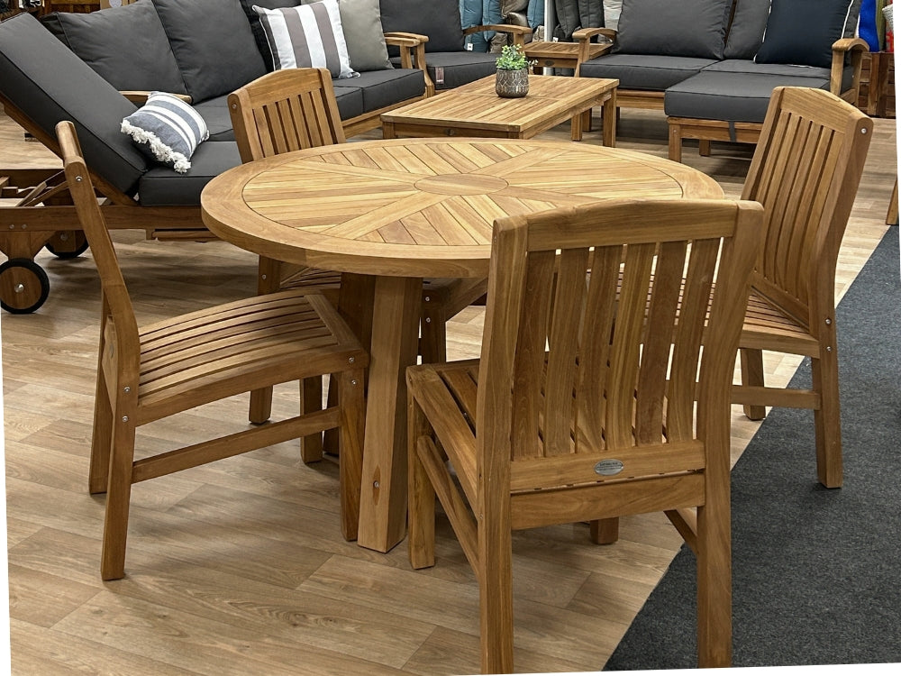 Hawaii Teak Rnd Din Table