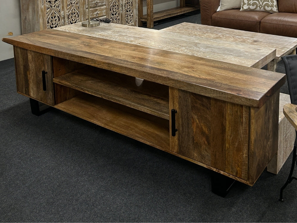 Plank TV Unit 2 Door