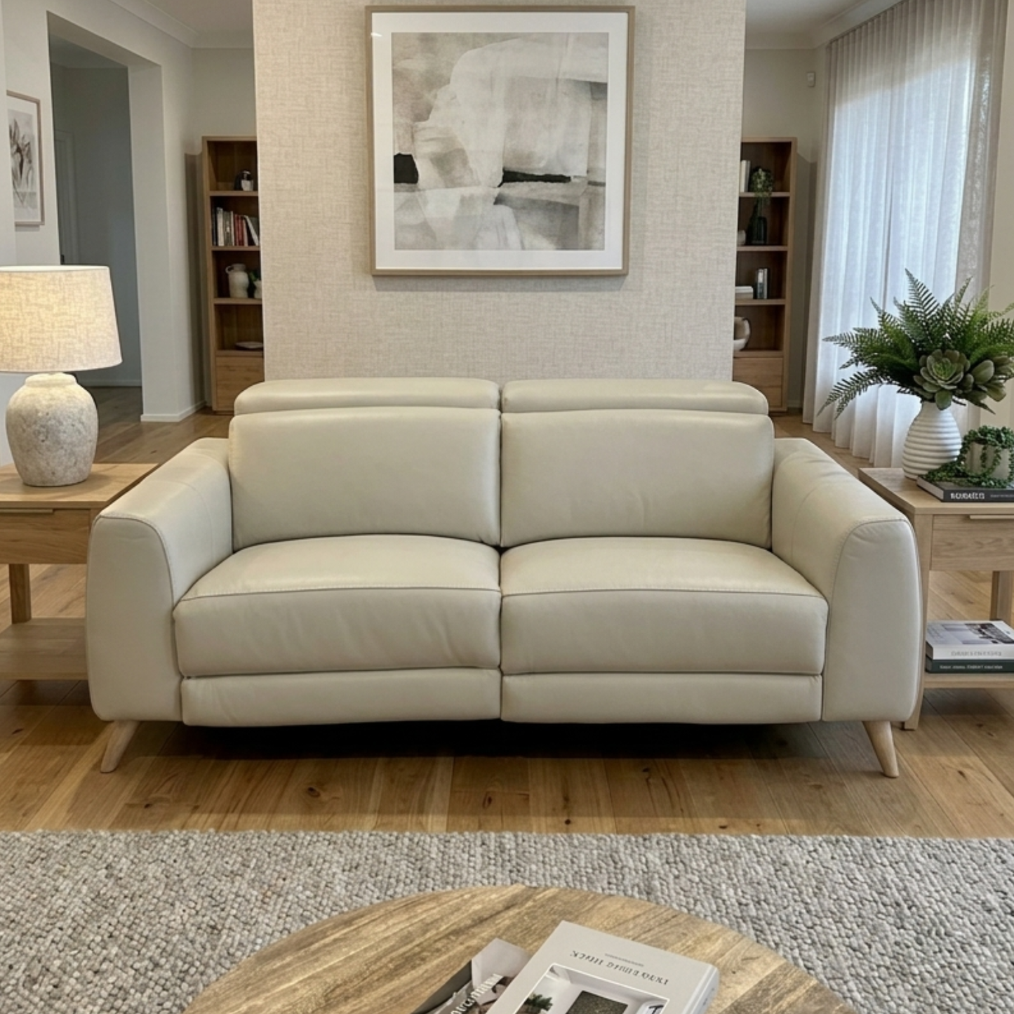 King Recliner 3 Seat Lounge