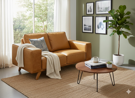 Richmond Leather 2 Seater