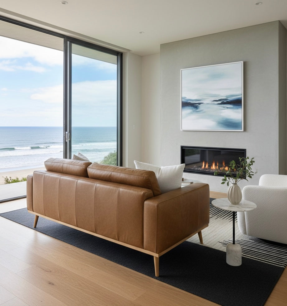 Hunter Leather 2 Seater