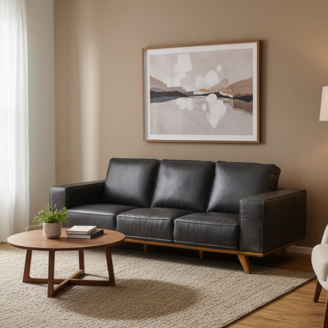 Richmond Leather 3 Seater