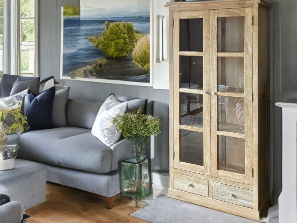 Verve 2 Door Glass Cabinet