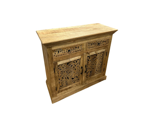 Wooden Buffet 2 Dr 2 Drw