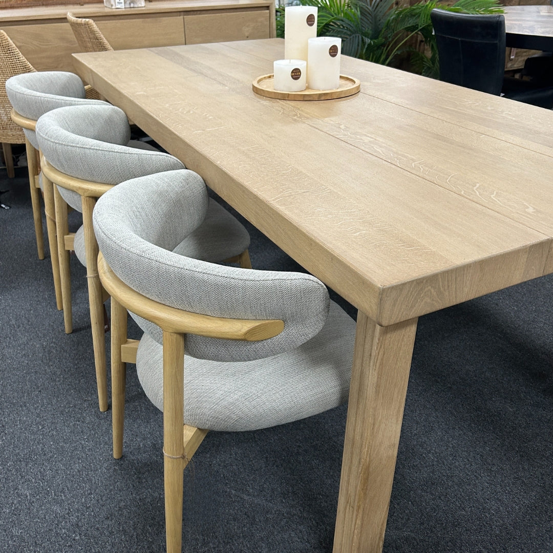 Plank Oak Dining Table