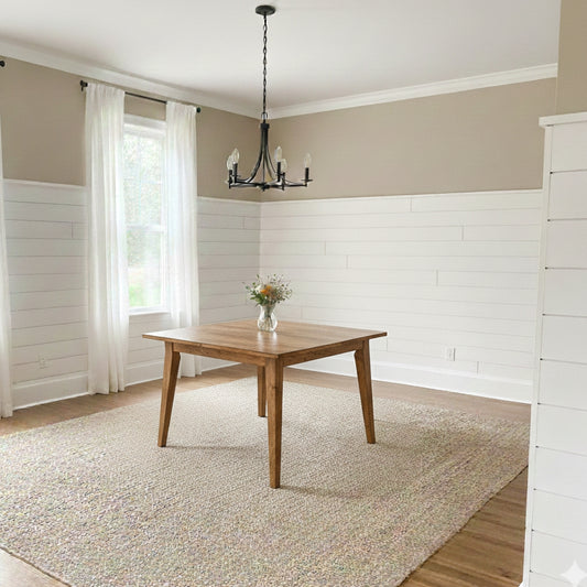 Sleek Square Dining Table