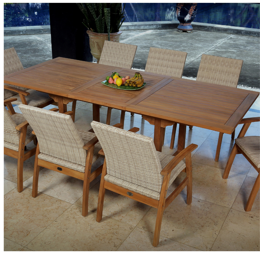 Kingston Teak Ext Din Table