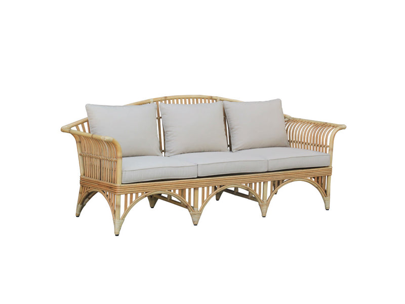 3 seater on sale cane sofa